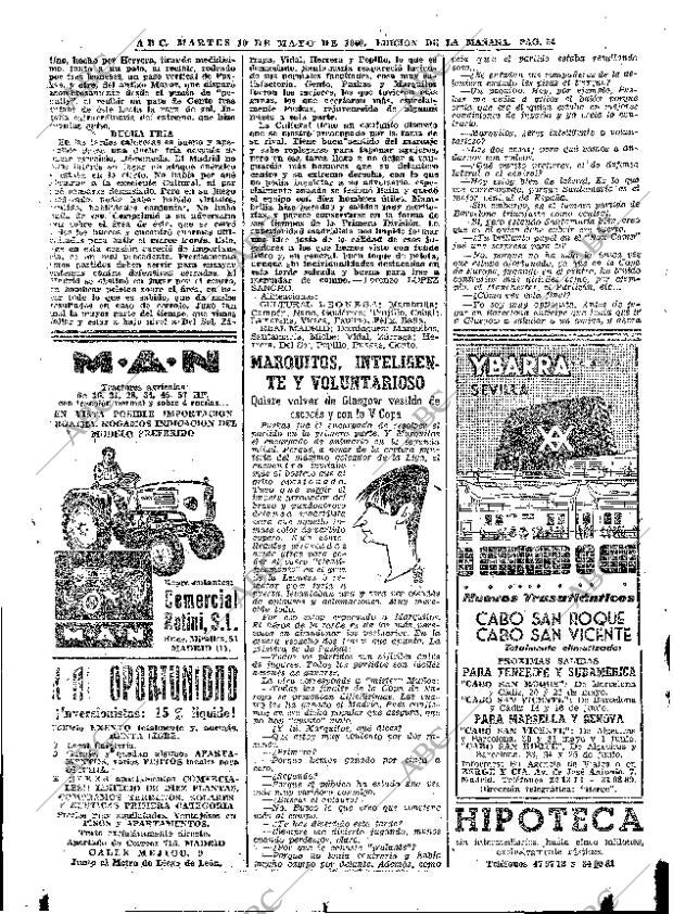 ABC MADRID 10-05-1960 página 54