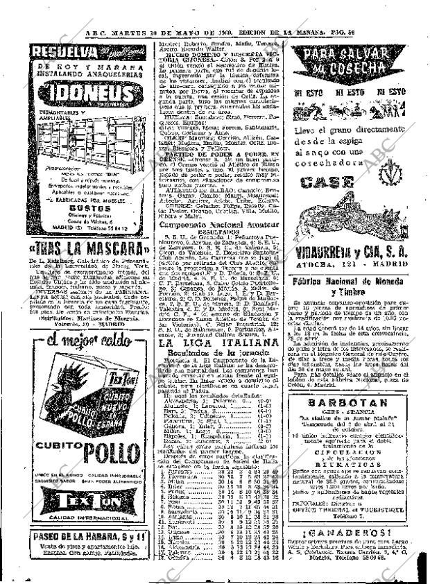 ABC MADRID 10-05-1960 página 56