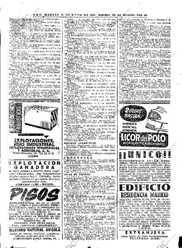 ABC MADRID 10-05-1960 página 66