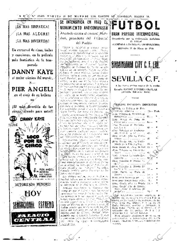 ABC SEVILLA 10-05-1960 página 28