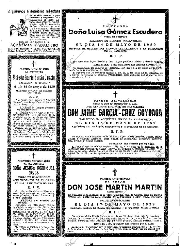 ABC MADRID 15-05-1960 página 123