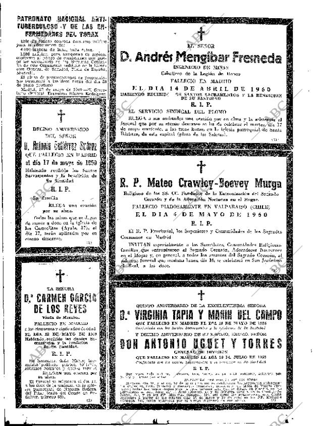 ABC MADRID 15-05-1960 página 124