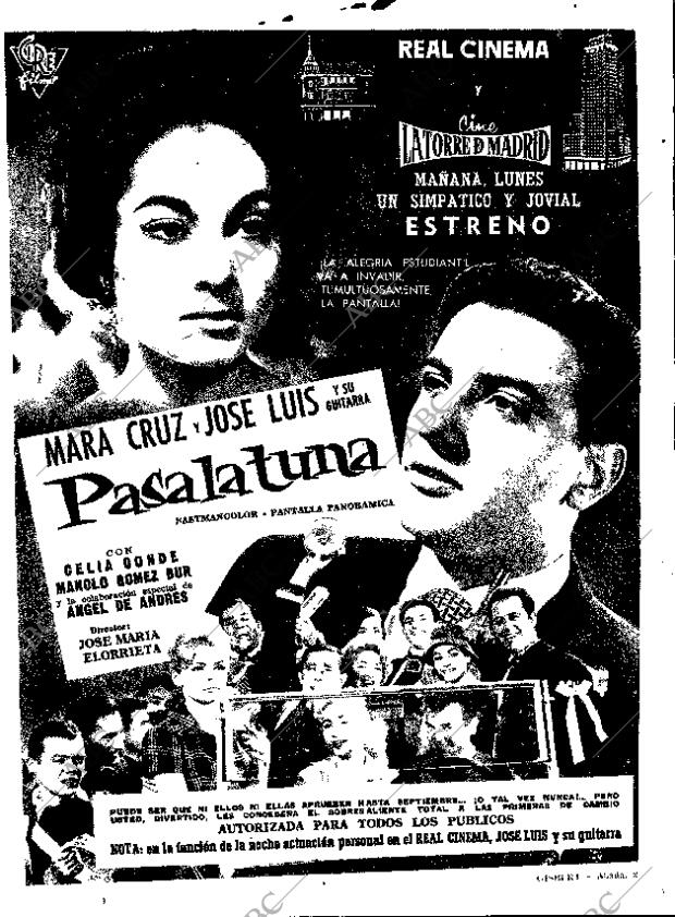 ABC MADRID 15-05-1960 página 65