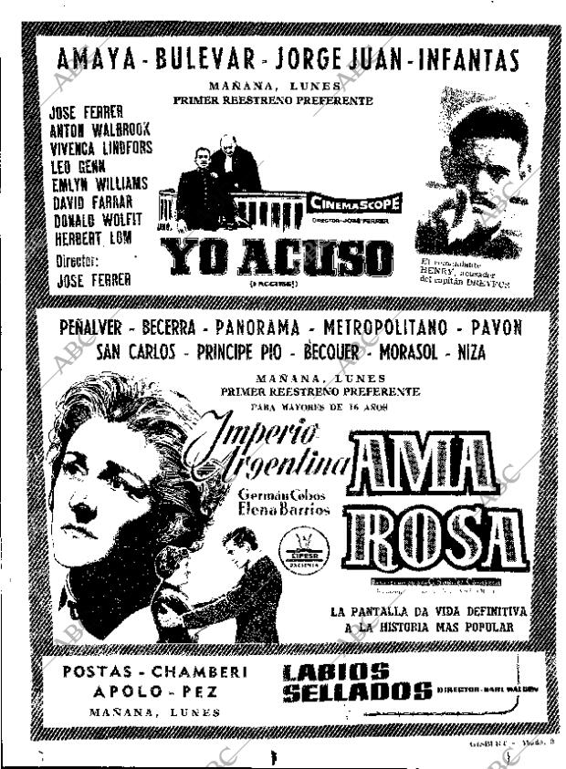 ABC MADRID 15-05-1960 página 70
