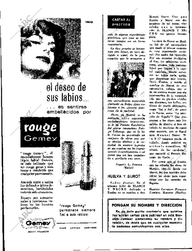 BLANCO Y NEGRO MADRID 21-05-1960 página 6