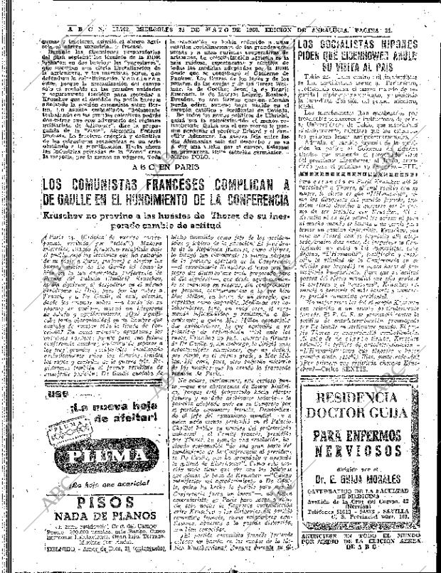 ABC SEVILLA 25-05-1960 página 34