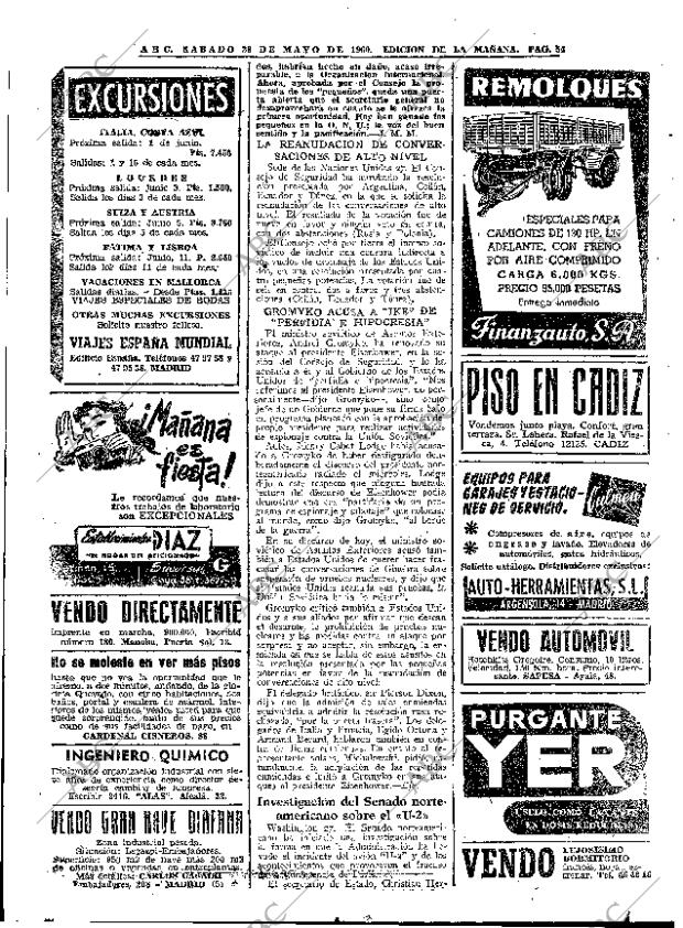 ABC MADRID 28-05-1960 página 54