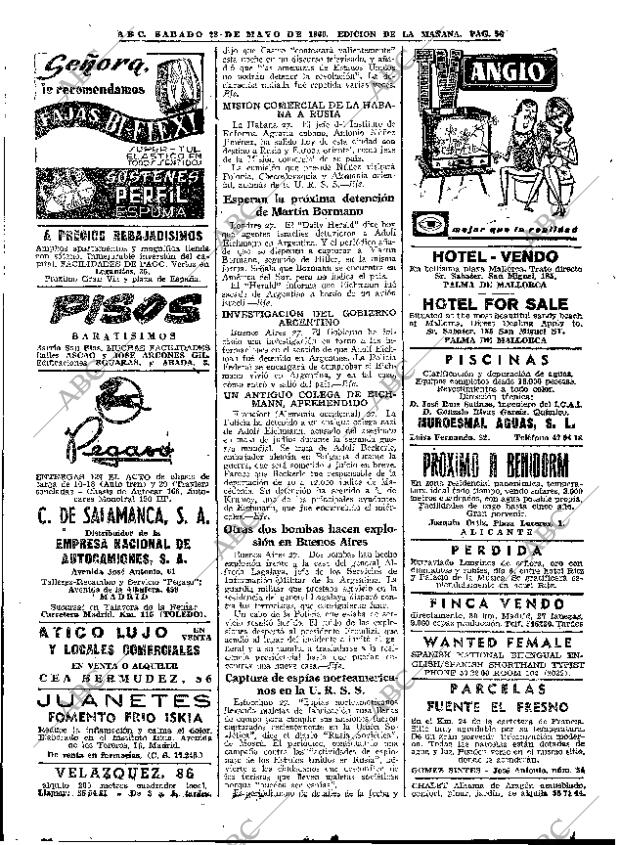 ABC MADRID 28-05-1960 página 56
