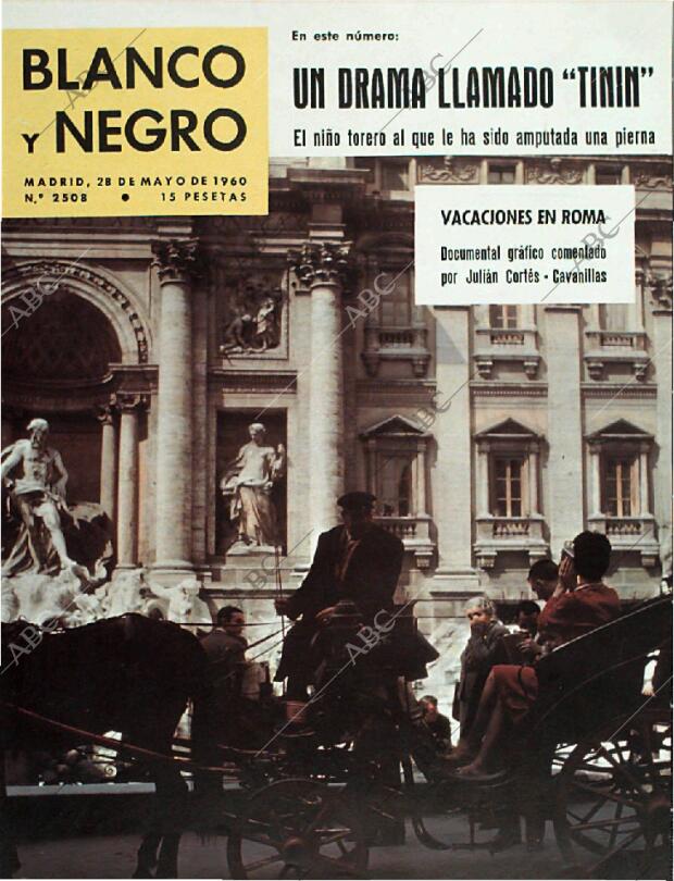 BLANCO Y NEGRO MADRID 28-05-1960 página 1
