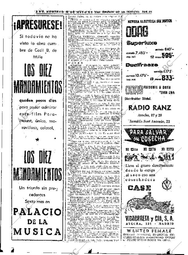 ABC MADRID 29-05-1960 página 94