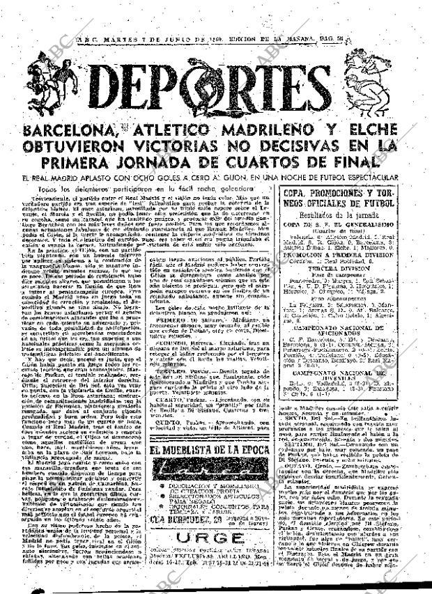 ABC MADRID 07-06-1960 página 55