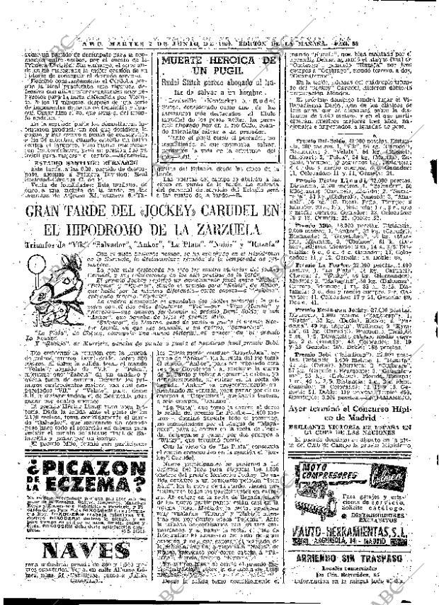 ABC MADRID 07-06-1960 página 58