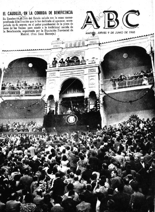 ABC MADRID 09-06-1960 página 1