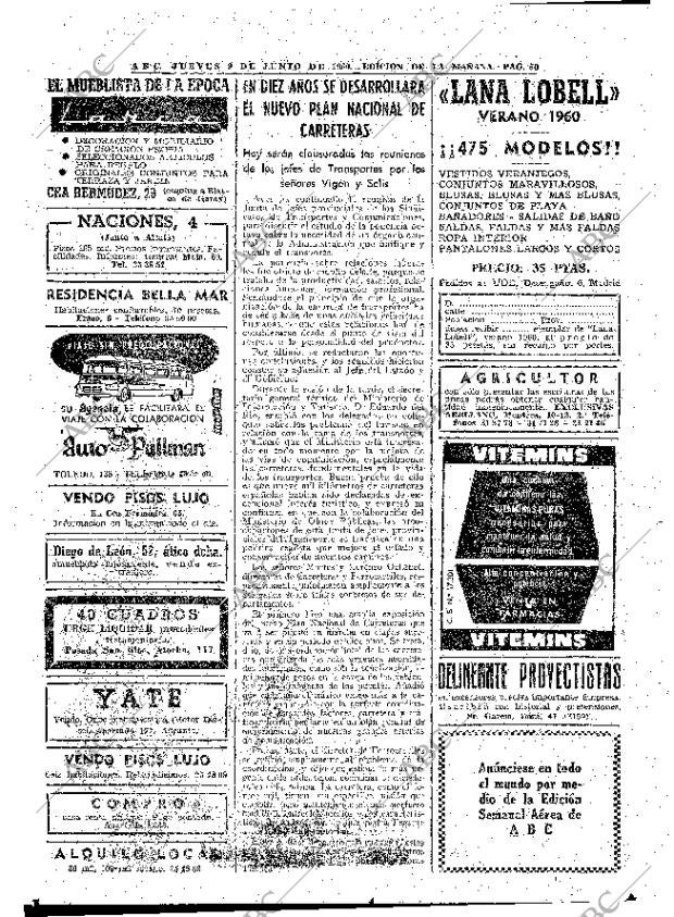 ABC MADRID 09-06-1960 página 50
