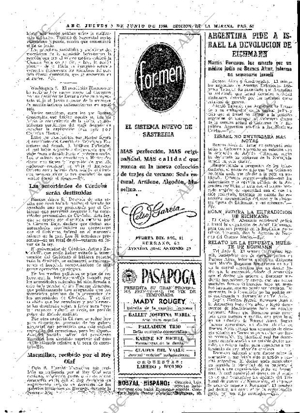 ABC MADRID 09-06-1960 página 56