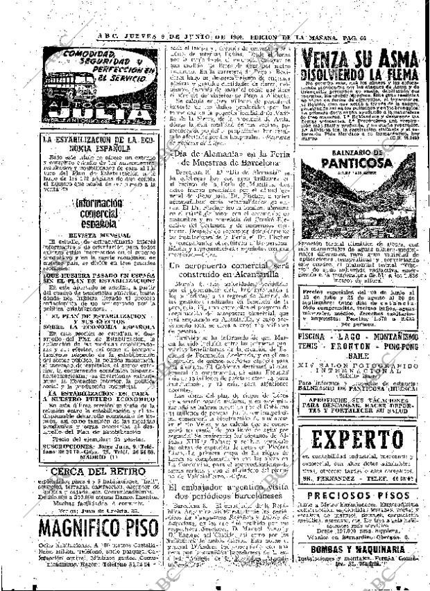 ABC MADRID 09-06-1960 página 66