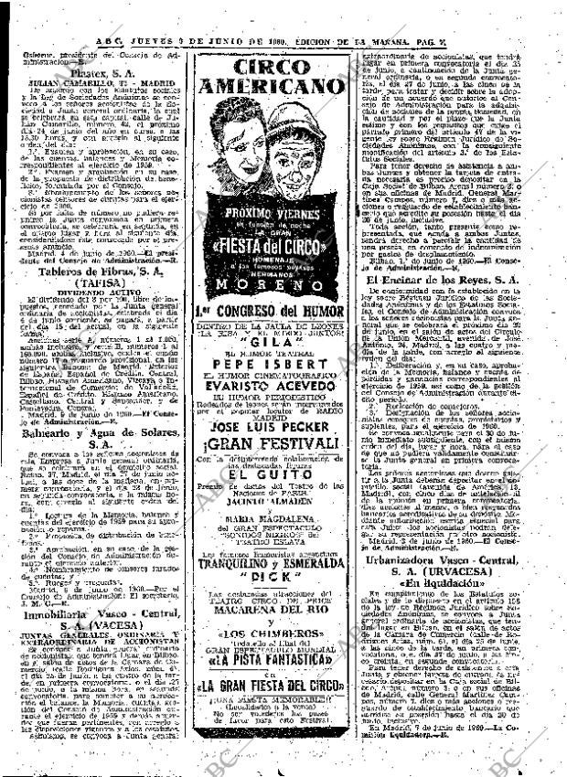 ABC MADRID 09-06-1960 página 77