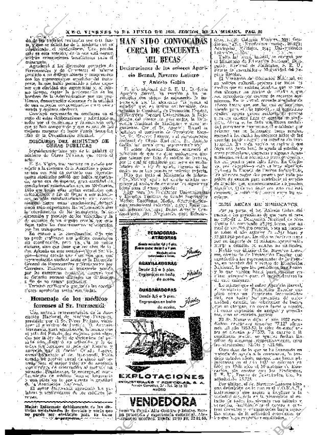 ABC MADRID 10-06-1960 página 50