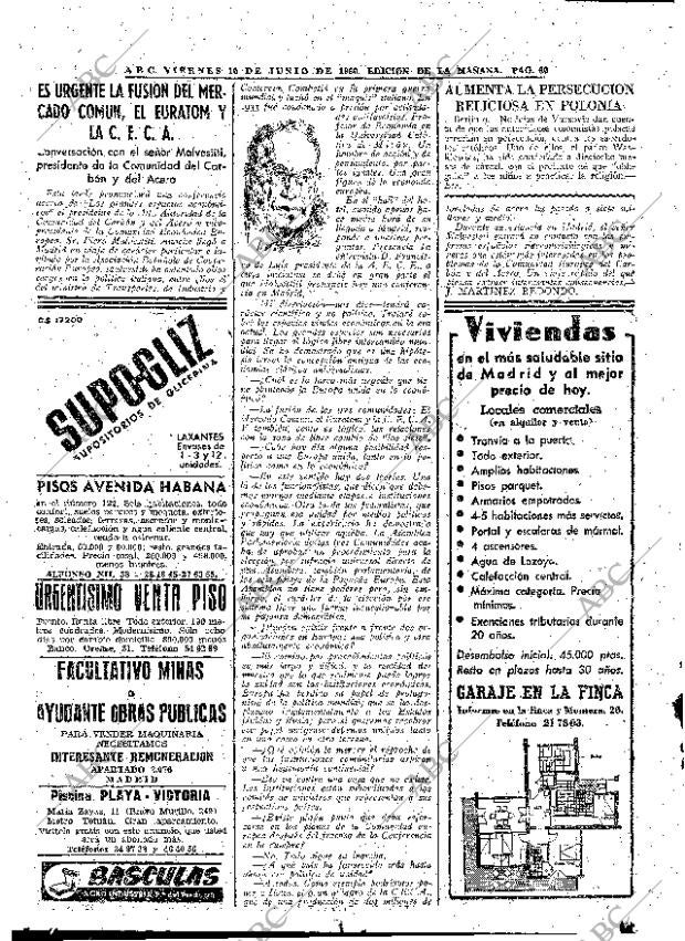 ABC MADRID 10-06-1960 página 60