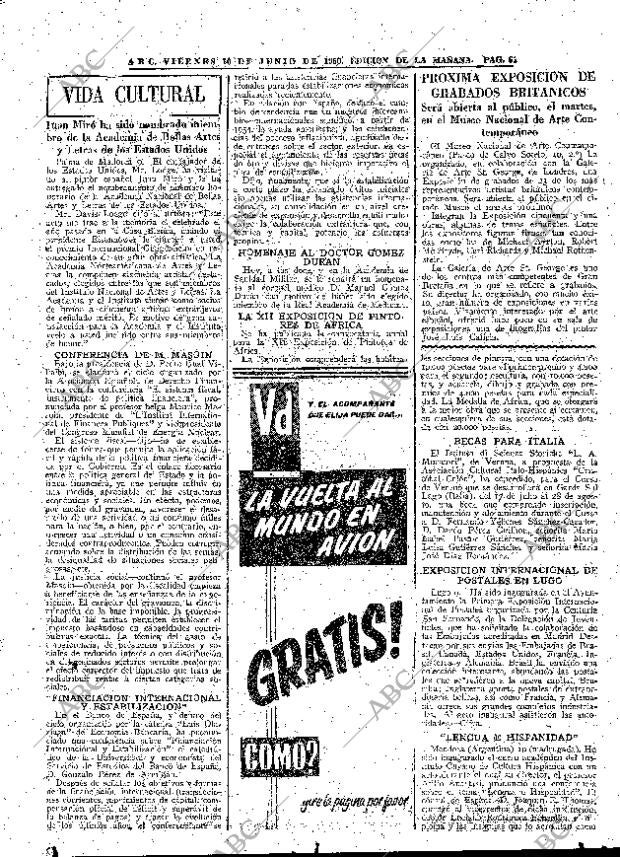 ABC MADRID 10-06-1960 página 61