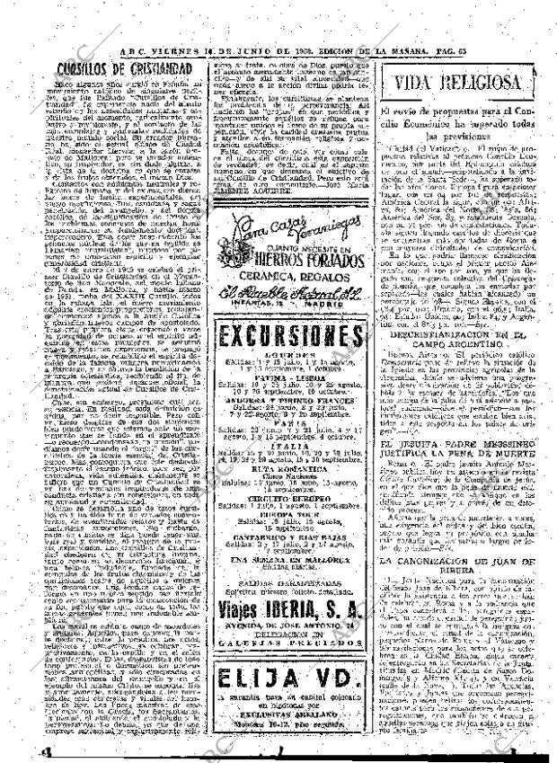 ABC MADRID 10-06-1960 página 63
