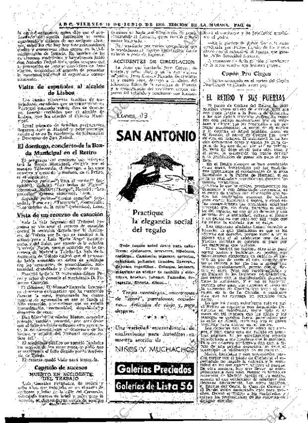 ABC MADRID 10-06-1960 página 68