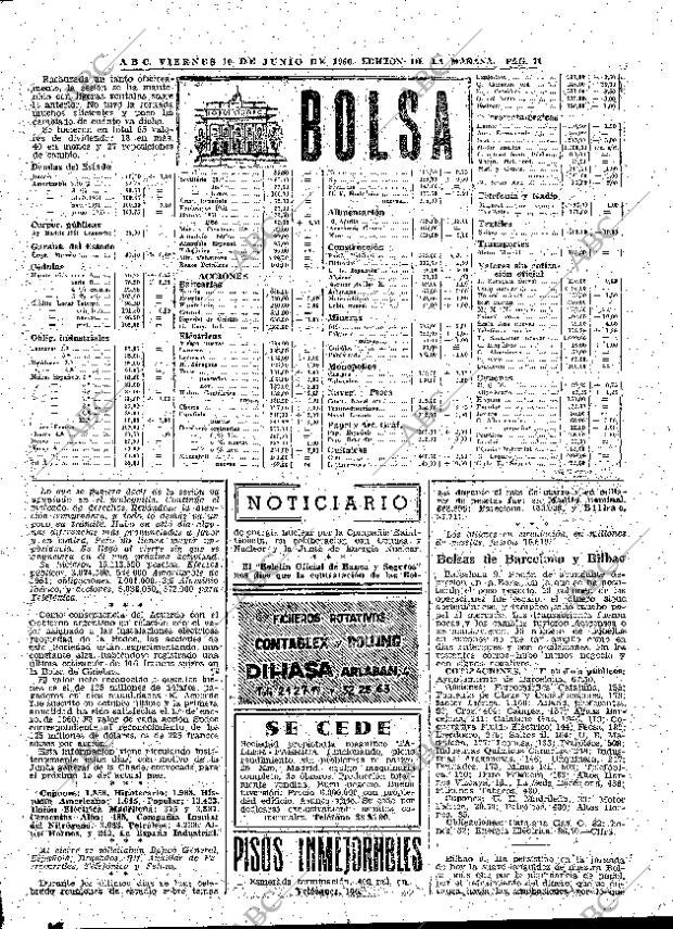 ABC MADRID 10-06-1960 página 71