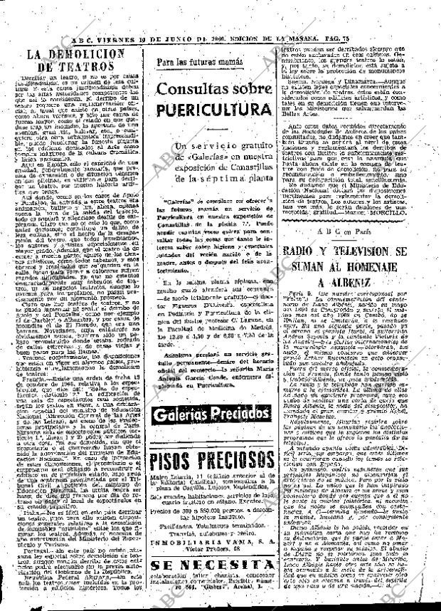 ABC MADRID 10-06-1960 página 75