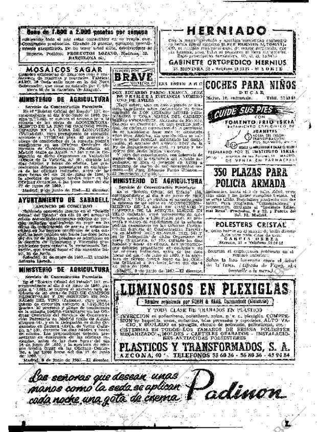 ABC MADRID 10-06-1960 página 90