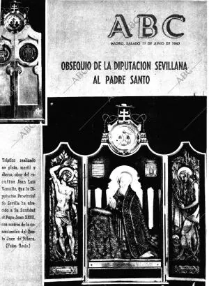 ABC MADRID 11-06-1960 página 1