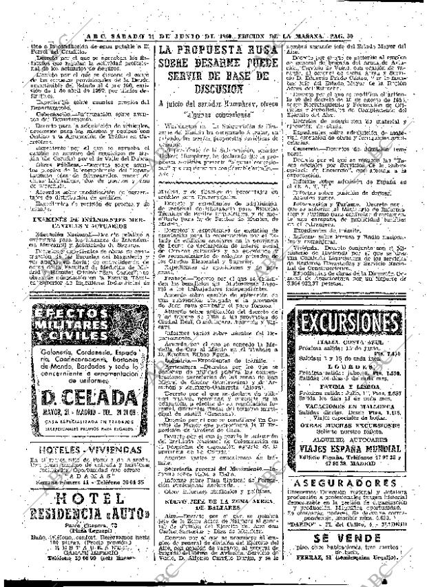 ABC MADRID 11-06-1960 página 50