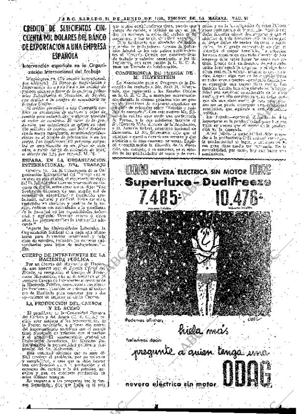 ABC MADRID 11-06-1960 página 57