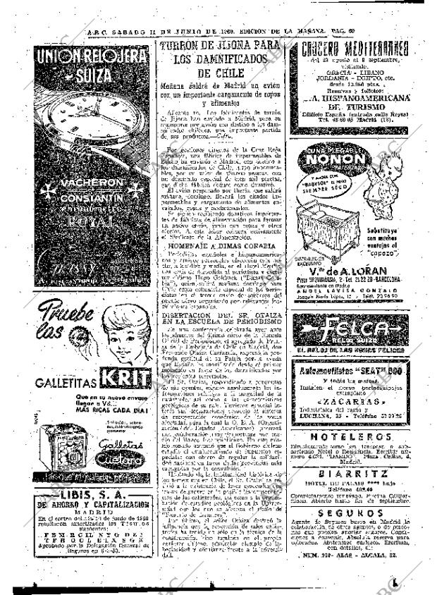 ABC MADRID 11-06-1960 página 60