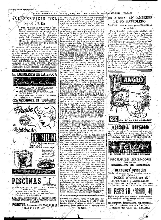 ABC MADRID 11-06-1960 página 66