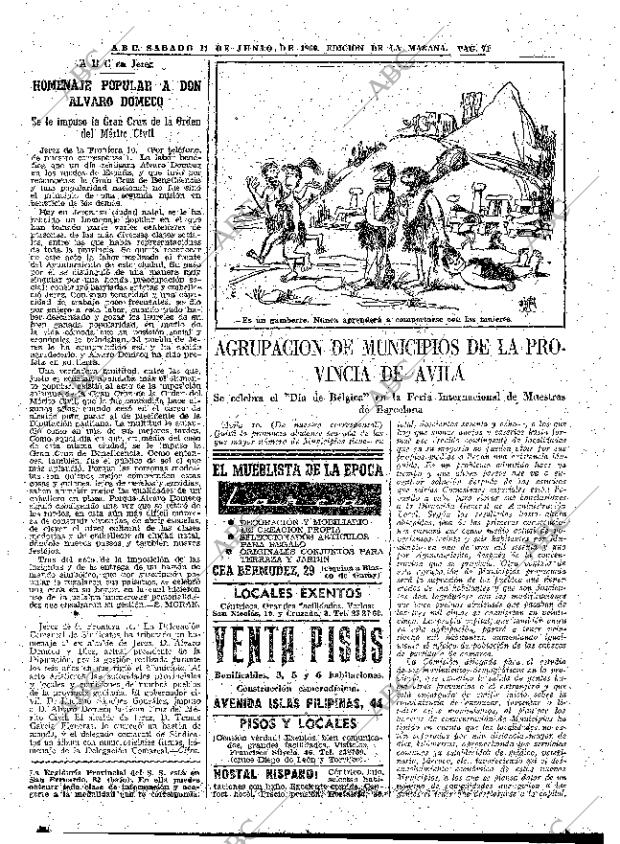 ABC MADRID 11-06-1960 página 71