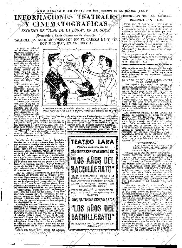 ABC MADRID 11-06-1960 página 81