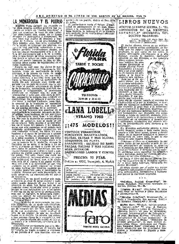 ABC MADRID 12-06-1960 página 79
