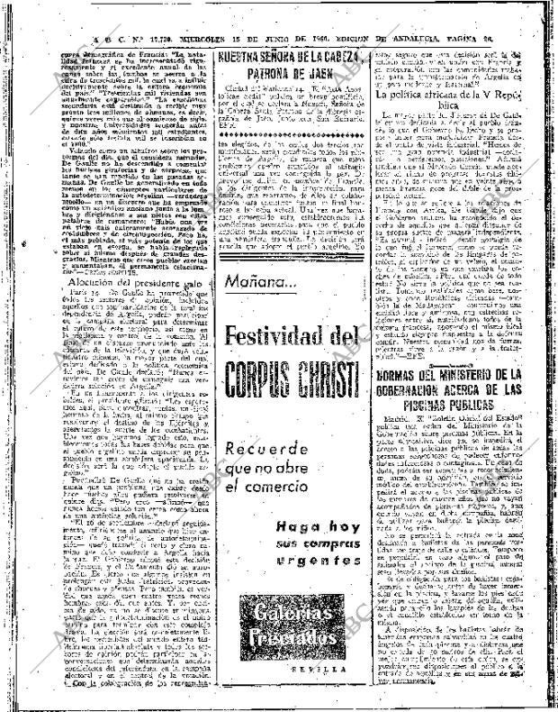 ABC SEVILLA 15-06-1960 página 26