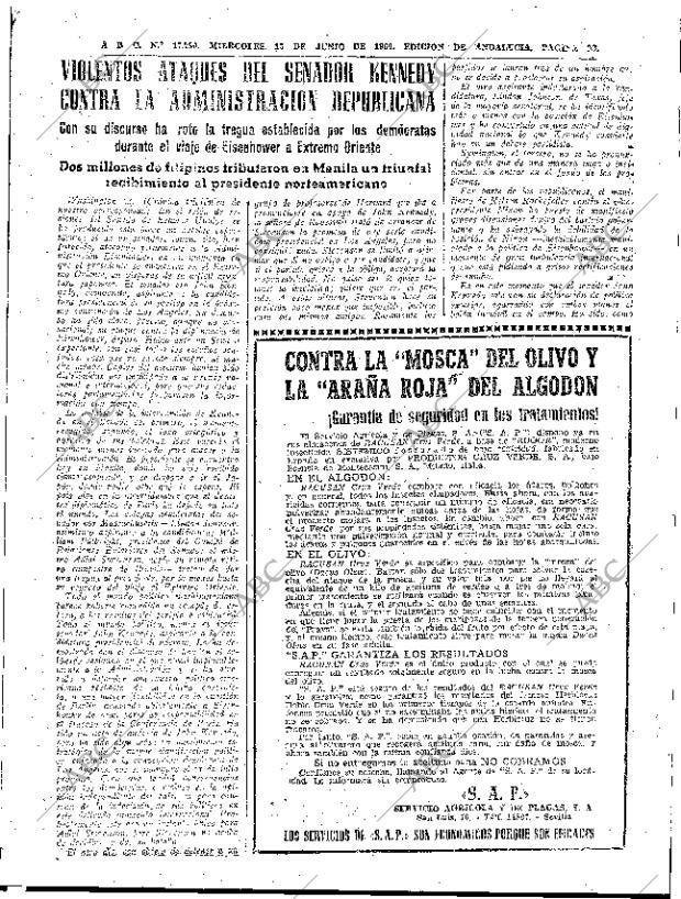 ABC SEVILLA 15-06-1960 página 27