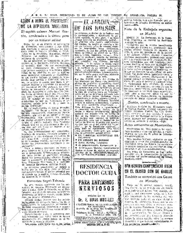 ABC SEVILLA 15-06-1960 página 30