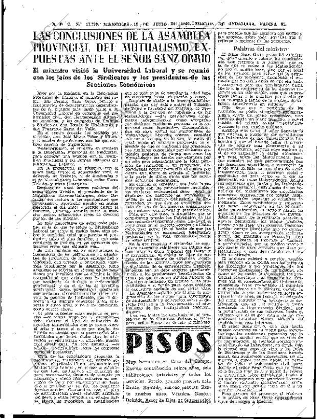 ABC SEVILLA 15-06-1960 página 31