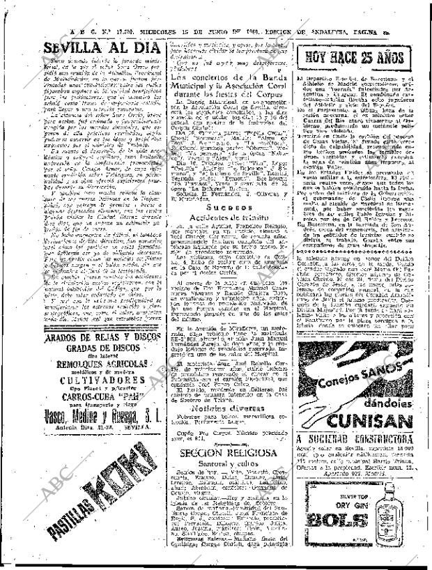 ABC SEVILLA 15-06-1960 página 35