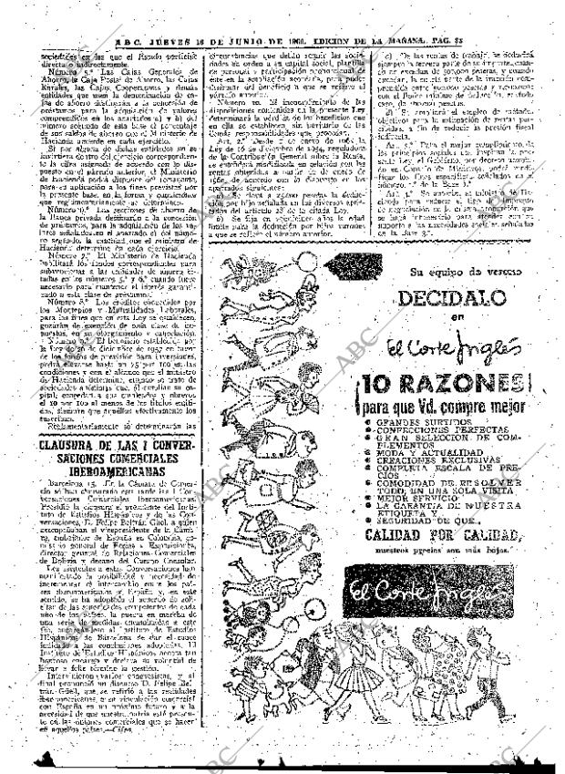 ABC MADRID 16-06-1960 página 33