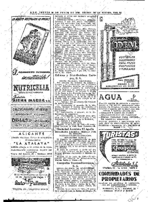 ABC MADRID 16-06-1960 página 56