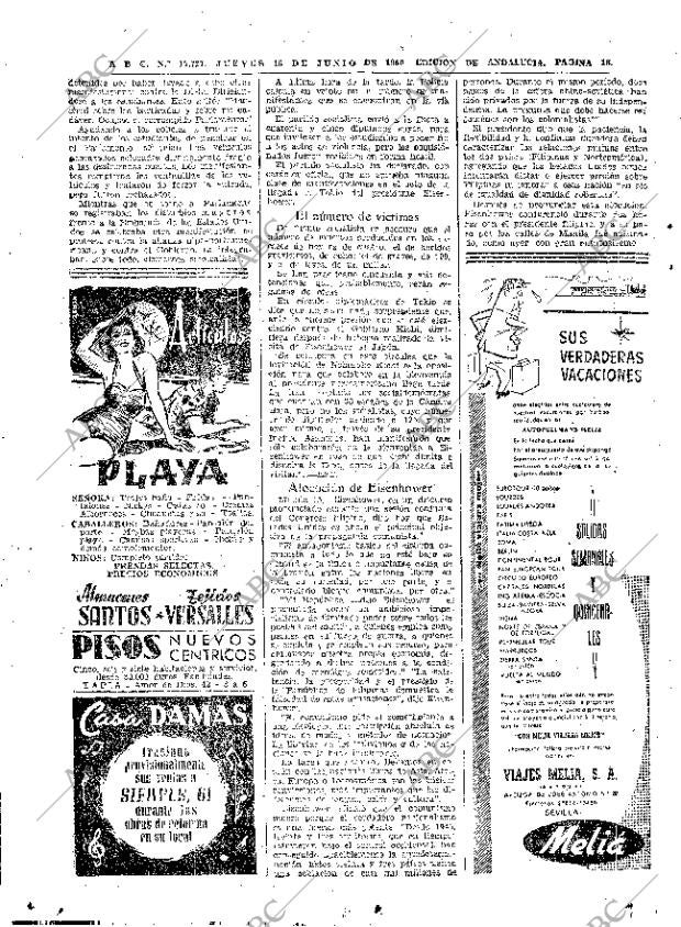 ABC SEVILLA 16-06-1960 página 16