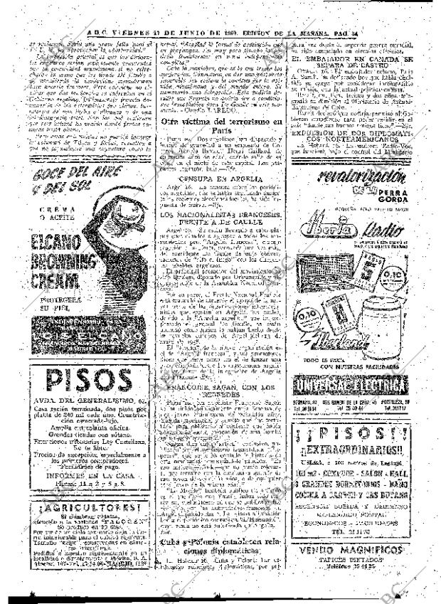 ABC MADRID 17-06-1960 página 52