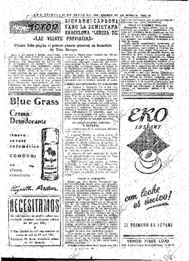ABC MADRID 17-06-1960 página 70