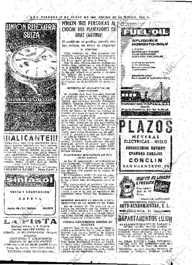 ABC MADRID 17-06-1960 página 72