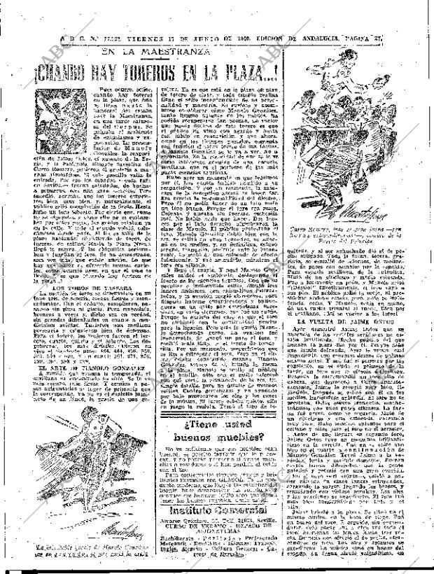 ABC SEVILLA 17-06-1960 página 27