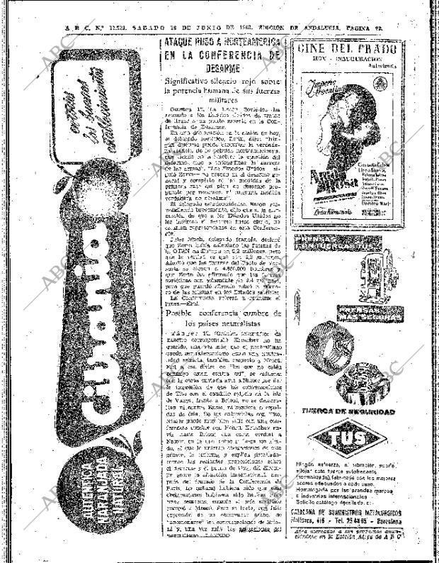 ABC SEVILLA 18-06-1960 página 22